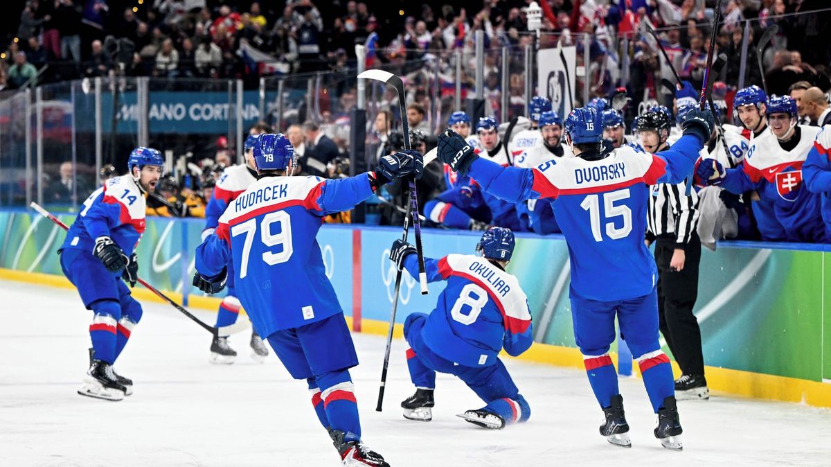 Slovenská euforie pokračuje. Podceňovaný tým hraje o medaile